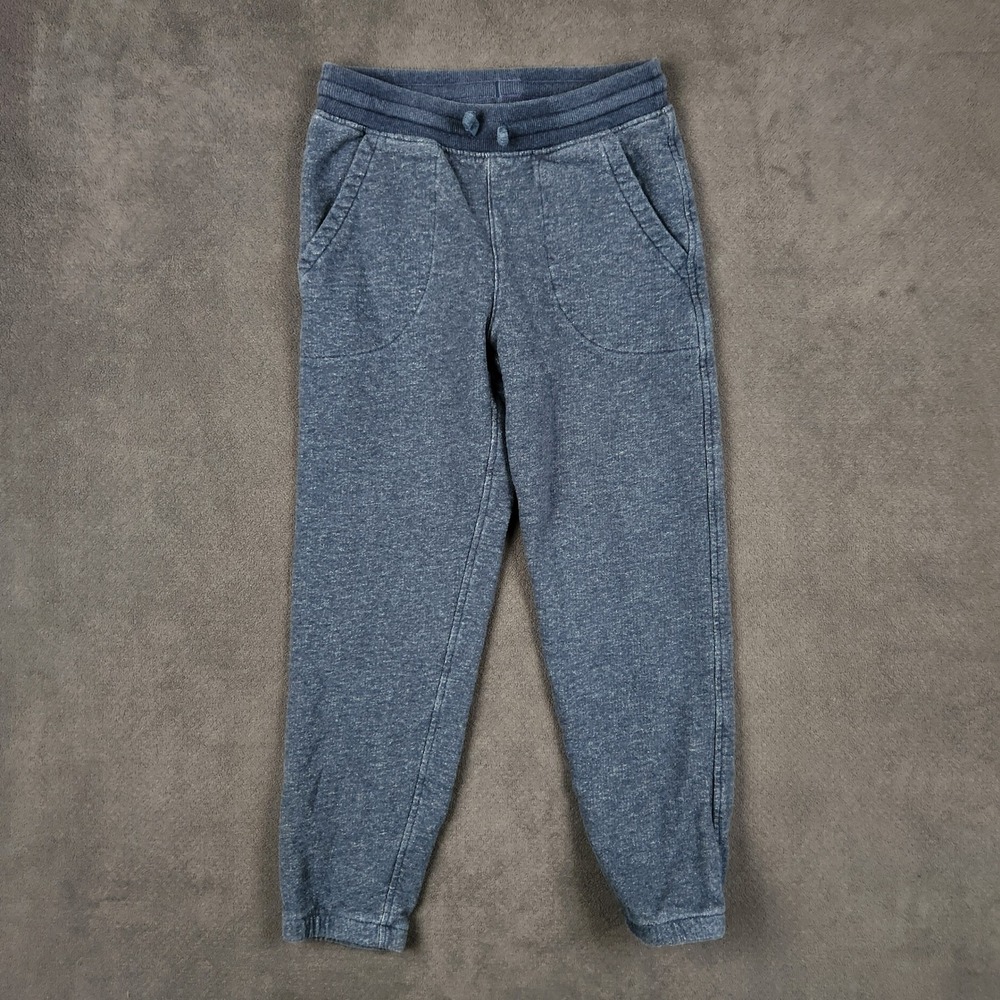 Patagonia Mahnya Pants Boys Medium Blue Fleece Joggers 66590FA19